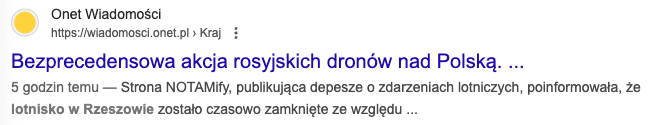 Notamify cited in onet.pl